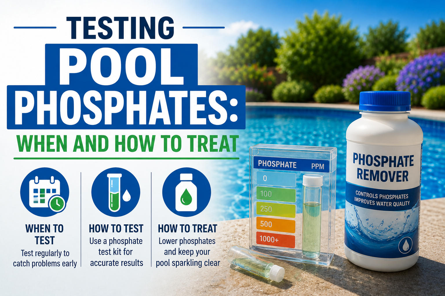 Testing Pool Phosphates: When and How to Treat