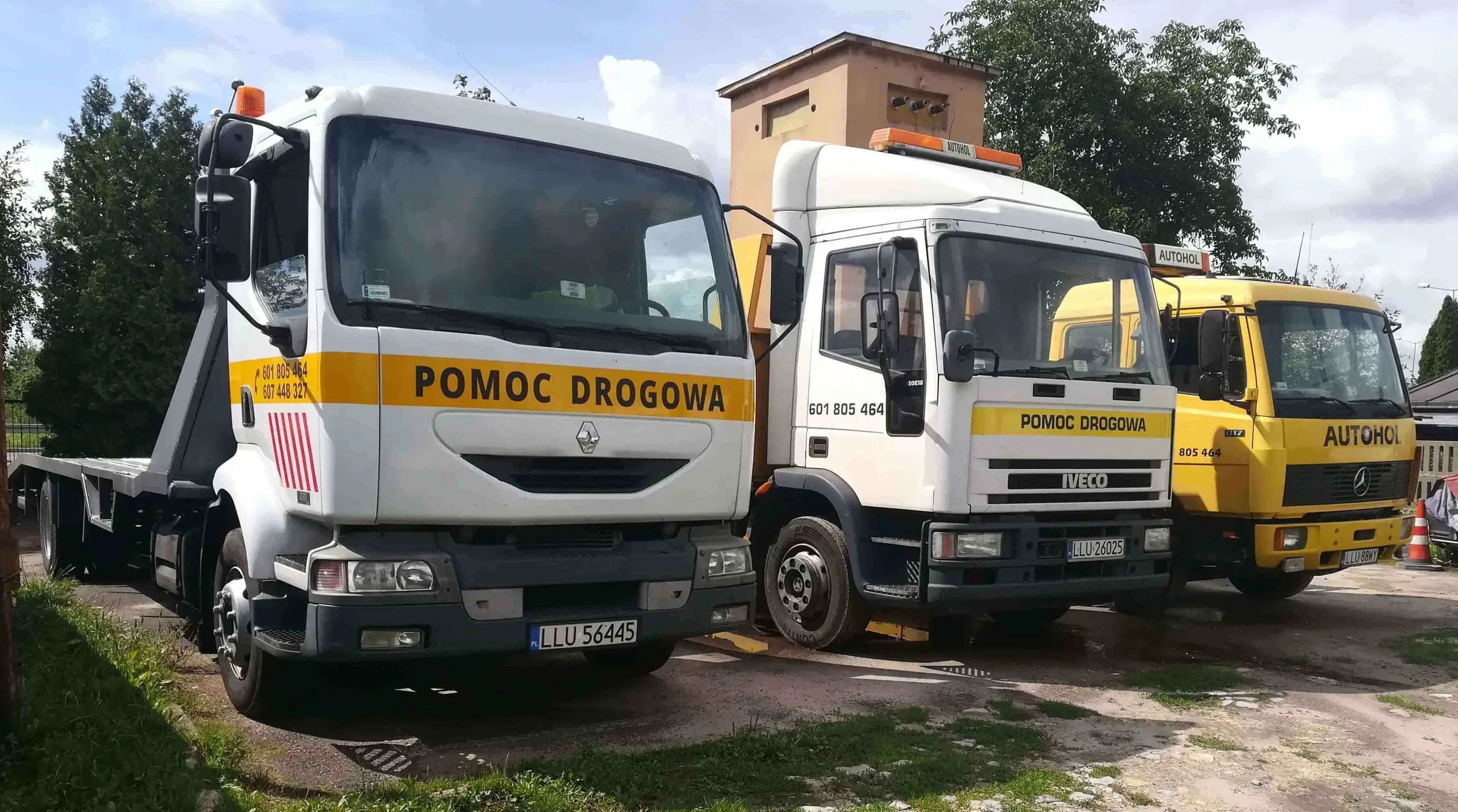 Ciężarówki firmy AUTO-MAX Jarosław Gryczka
