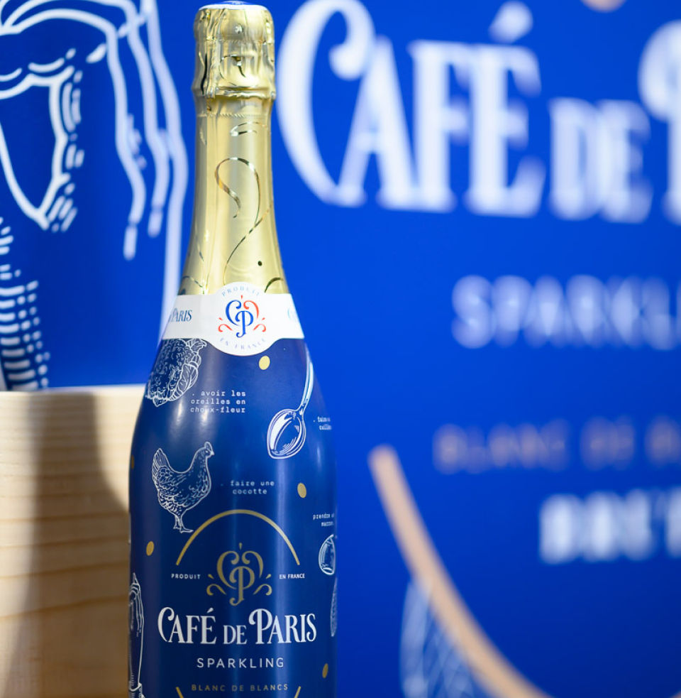 Limited Edition Sparkling Wine - Café de Paris