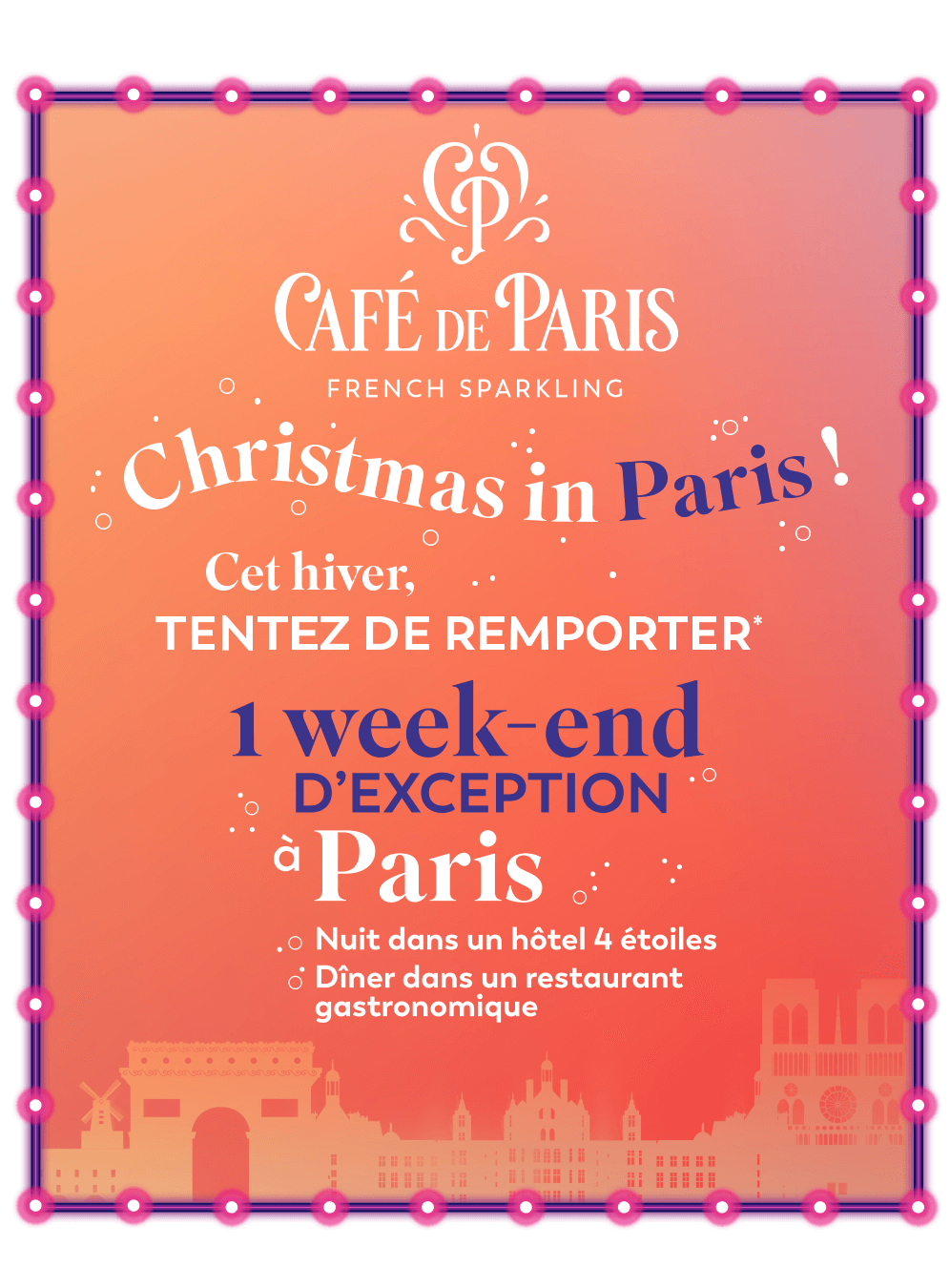 Christmas in Paris - Café de Paris
