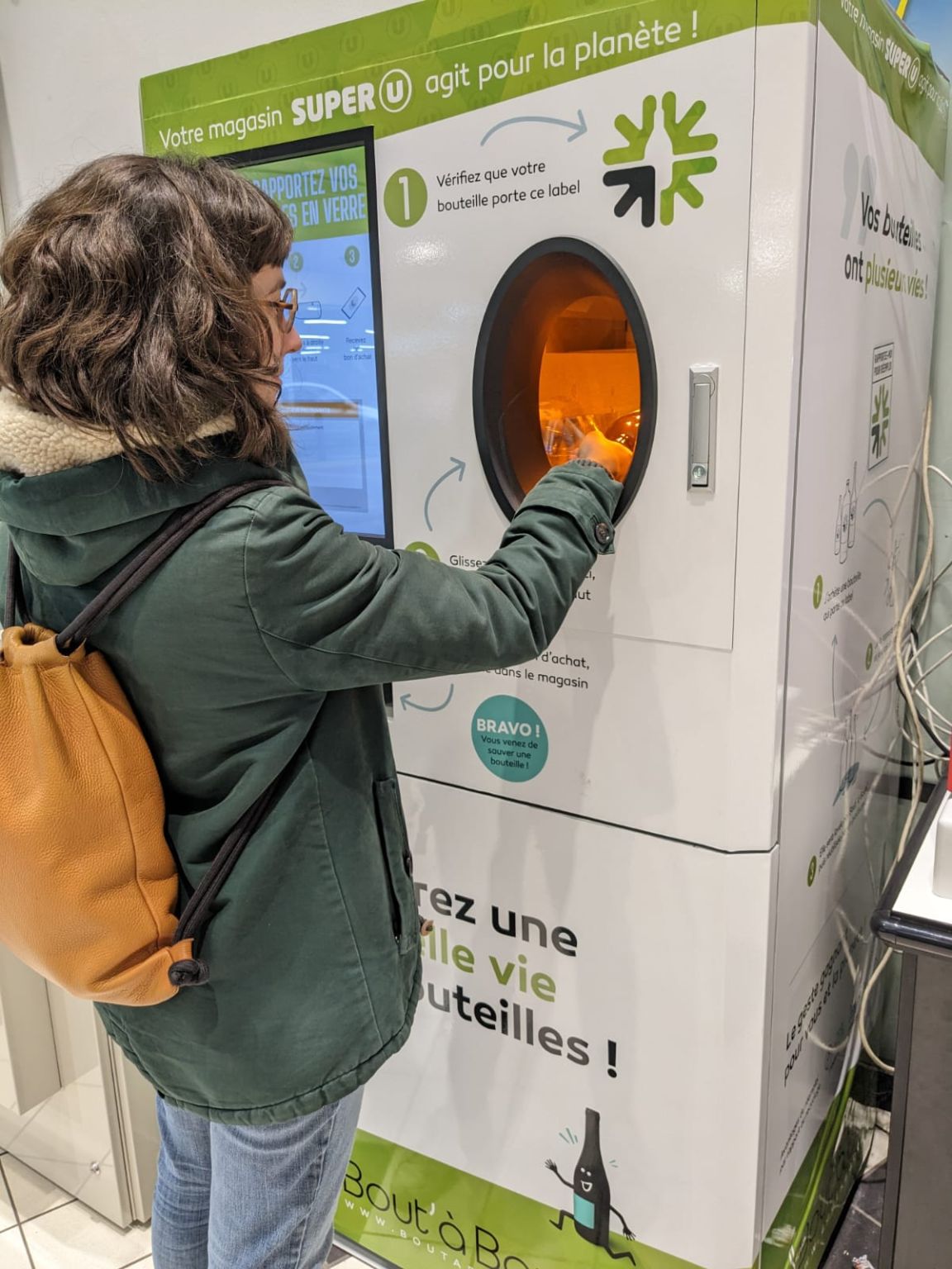 Bouteille réemployable - Café de Paris