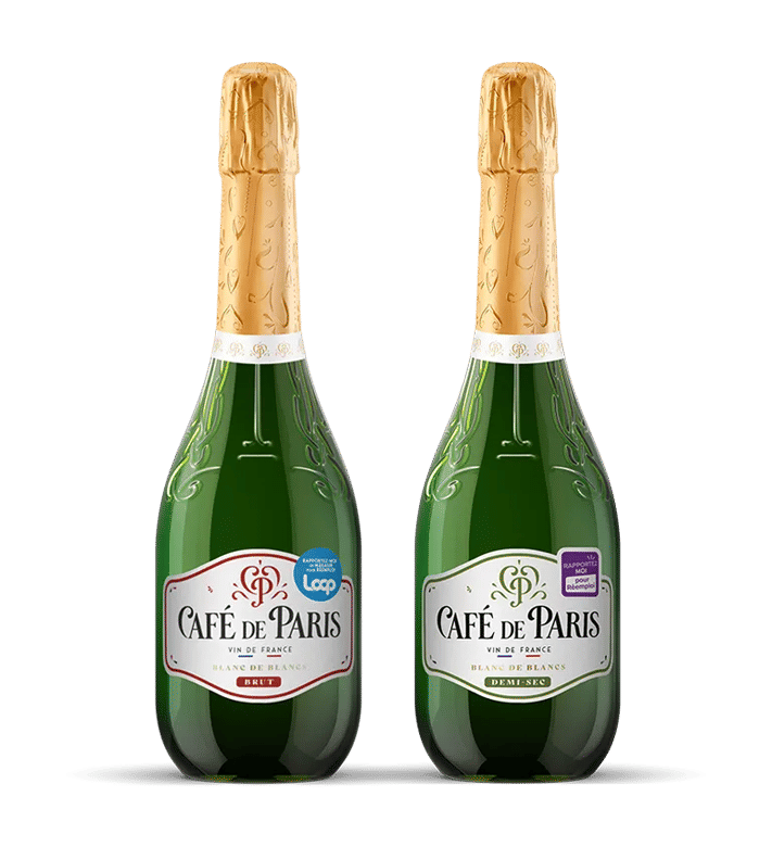 Bouteille réemployable - Café de Paris