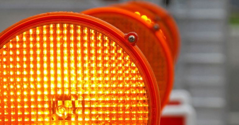 Safety amber light