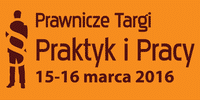 2016 logo prawnicze targi praktyk i pracy krzywe orange