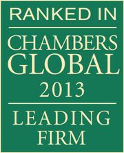 Ranked in Global Firm 2013