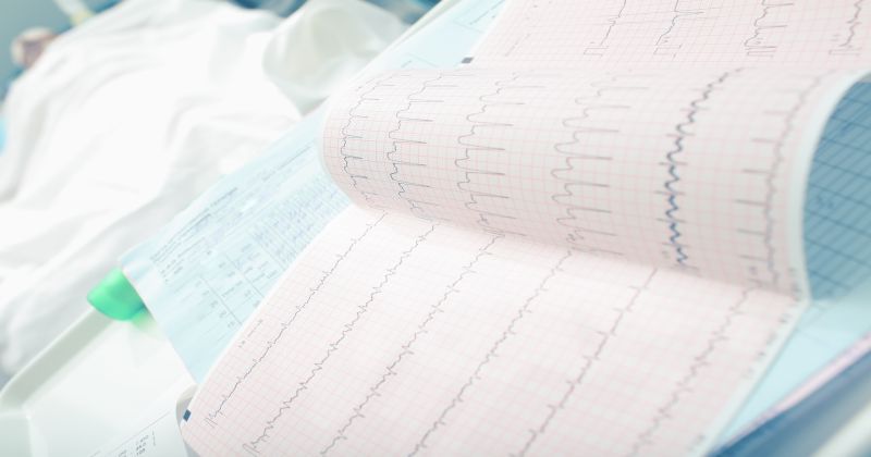 Analyzing ECG of patient in the hospital ward