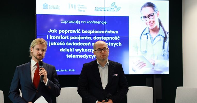 Konferencja Naczelnej Izby Lekarskiej i Fundacji Telemedyczna Grupa Robocza „Jak poprawić bezpieczeństwo i komfort pacjenta, dostępność i jakość świadczeń zdrowotnych dzięki wykorzystaniu telemedycyny?”