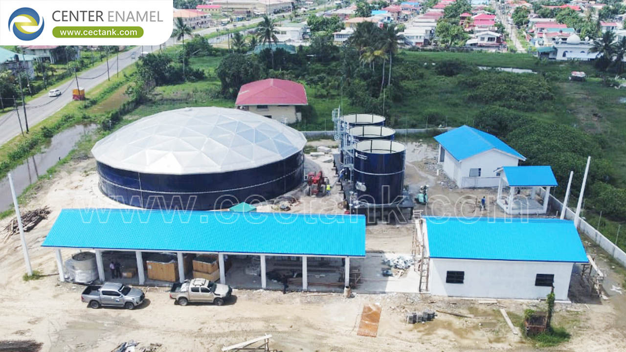 Glass-Lined Sludge Digester Tanks: GFS for Municipal Biosolids