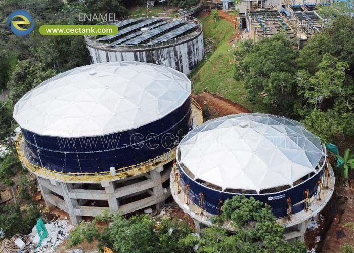 Biogas Storage Tank Bolted Steel Plate Biogas Tanks for Anaerobic Digestion