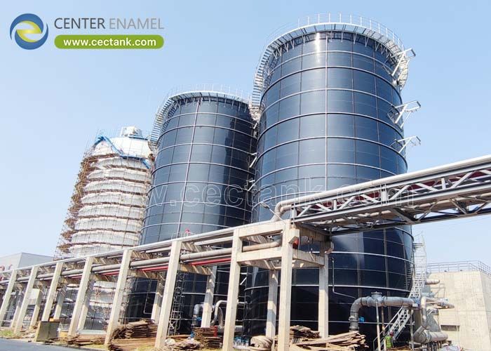 Leachate Storage Tanks Made in China Certified GFS Leachate Tanks from Center Enamel