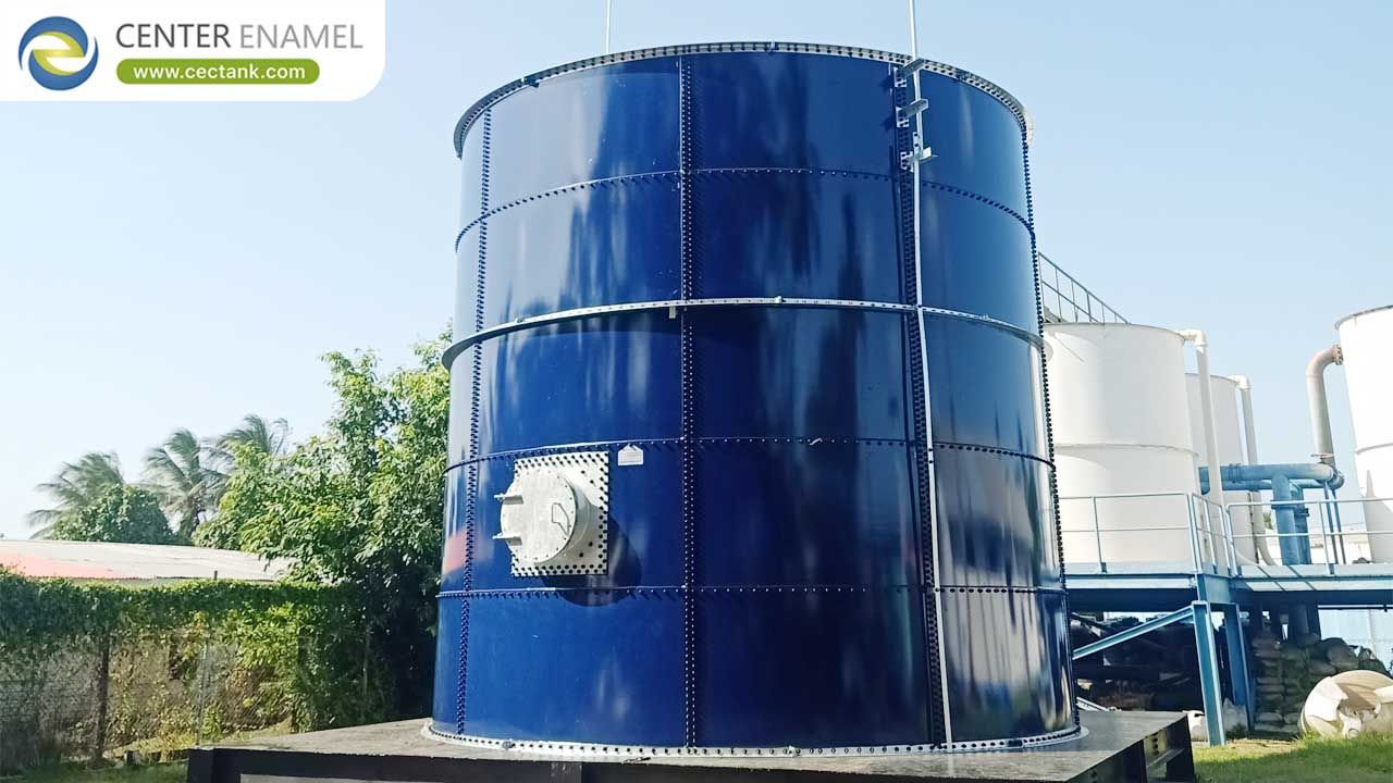 20000 m3 Steel Water Storage Tanks: Engineering Very Large Bolted Reservoirs