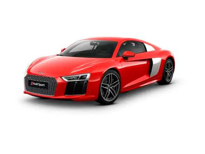 Audi r8 красная 2017 года