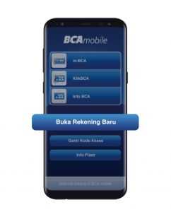 cara buka rekening bca online mobile