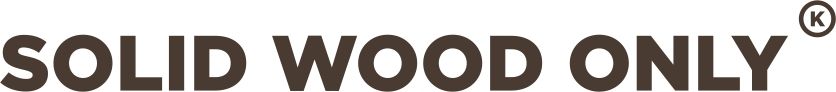 Solid Wood Only Logo