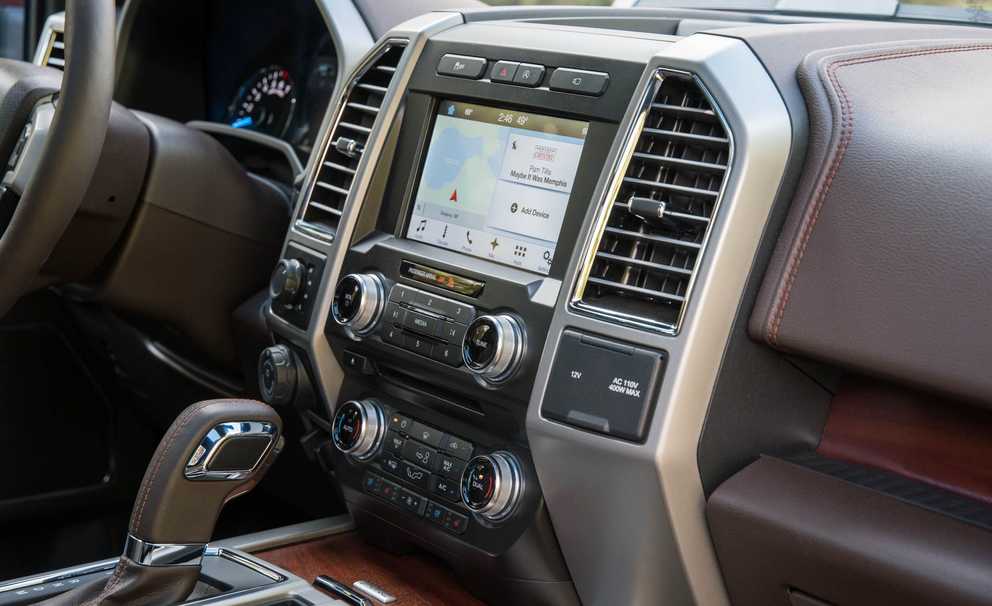 2017 Ford F 150 King Ranch Interior View Center Dash (Gallery 10 of 50)