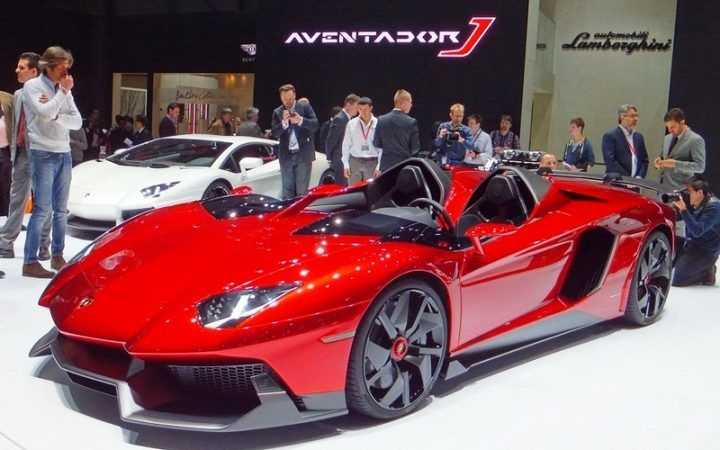 2023 Latest 2012 Lamborghini Aventador J at Geneva