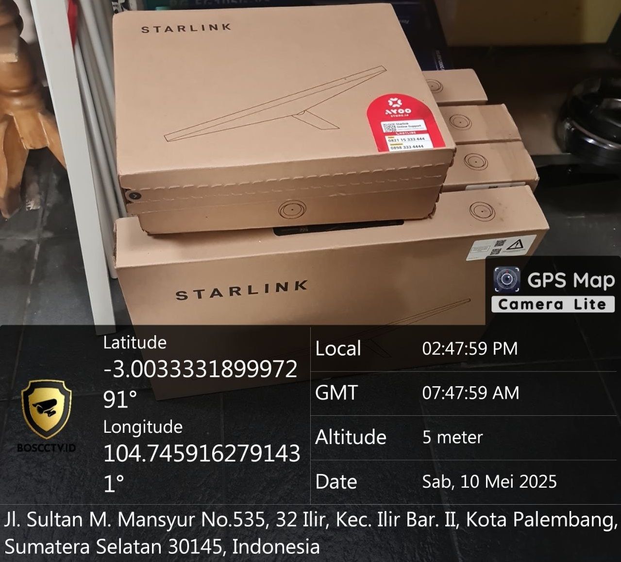 Teknisi Starlink Sumatera Selatan