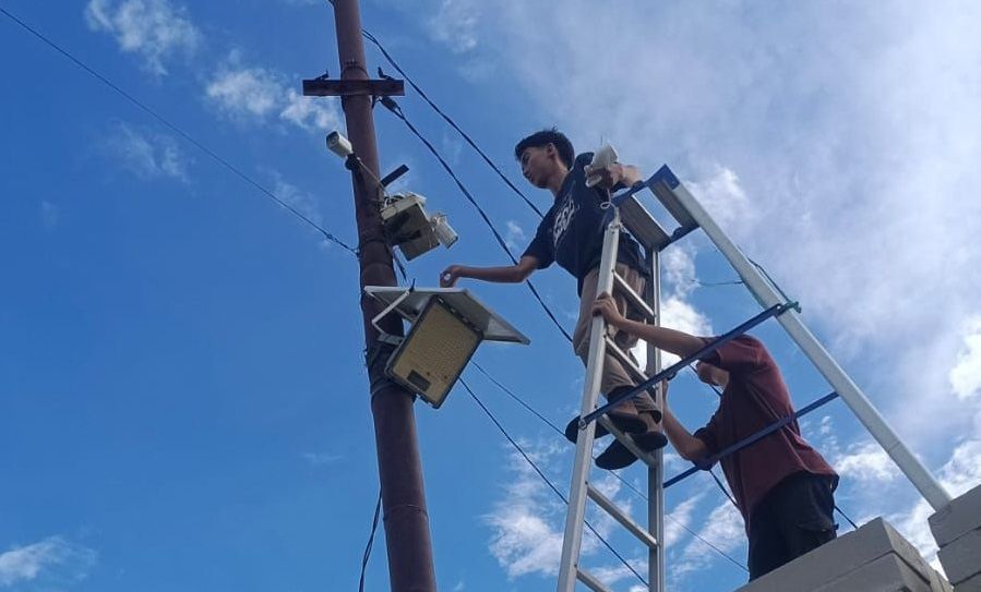 Kamera CCTV outdoor area luar