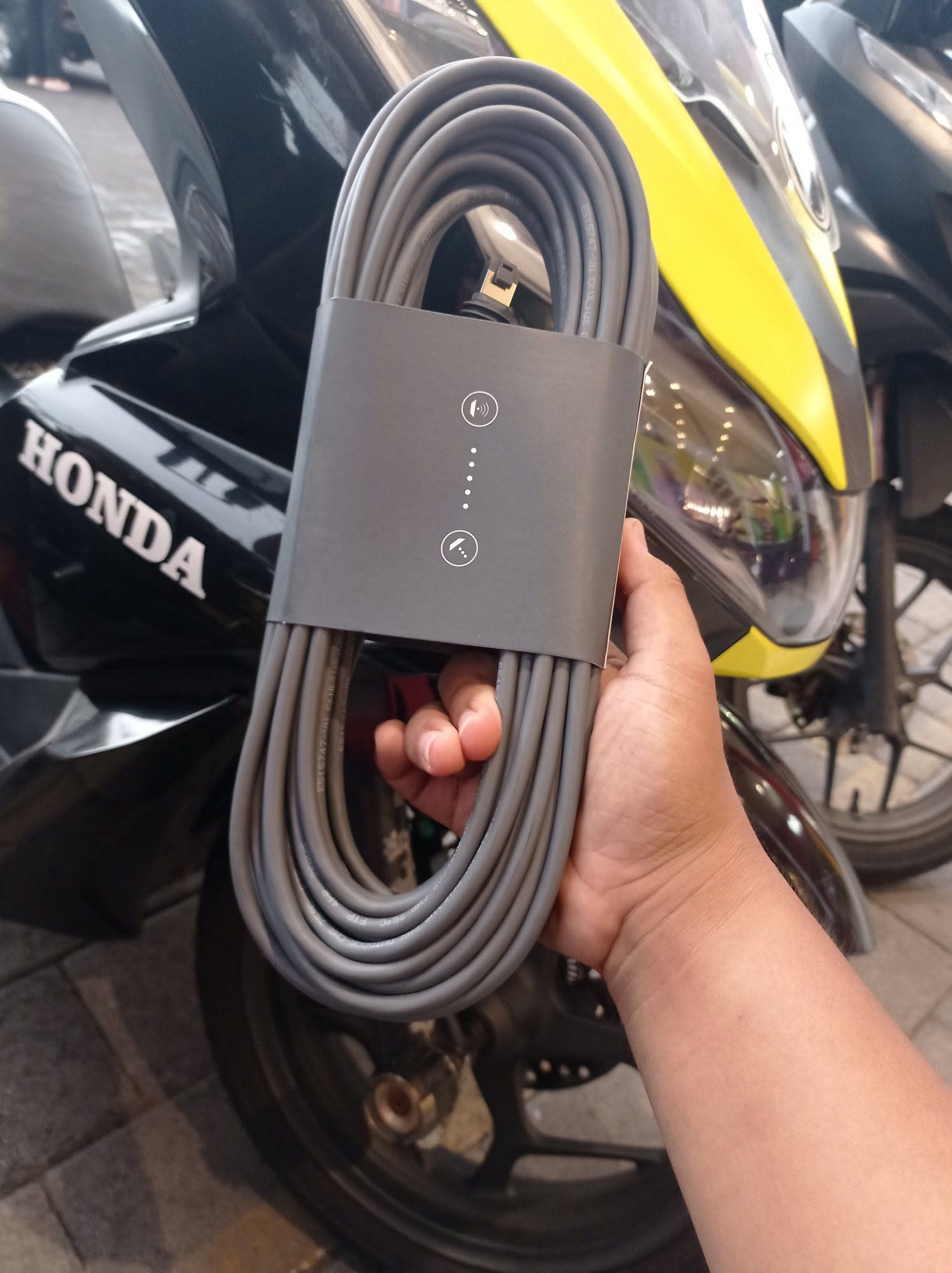 Pemeriksaan kabel Starlink