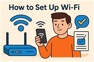 Tips setting wifi