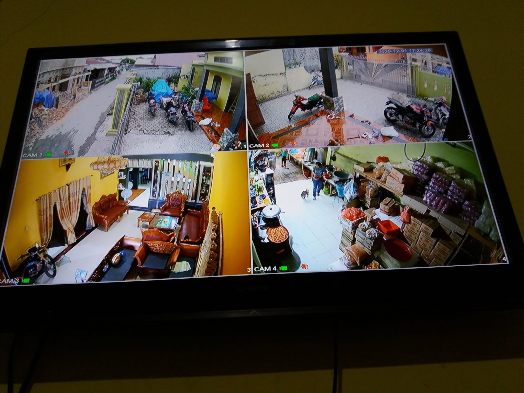 Pemasangan CCTV Talang Kelapa Banyuasin