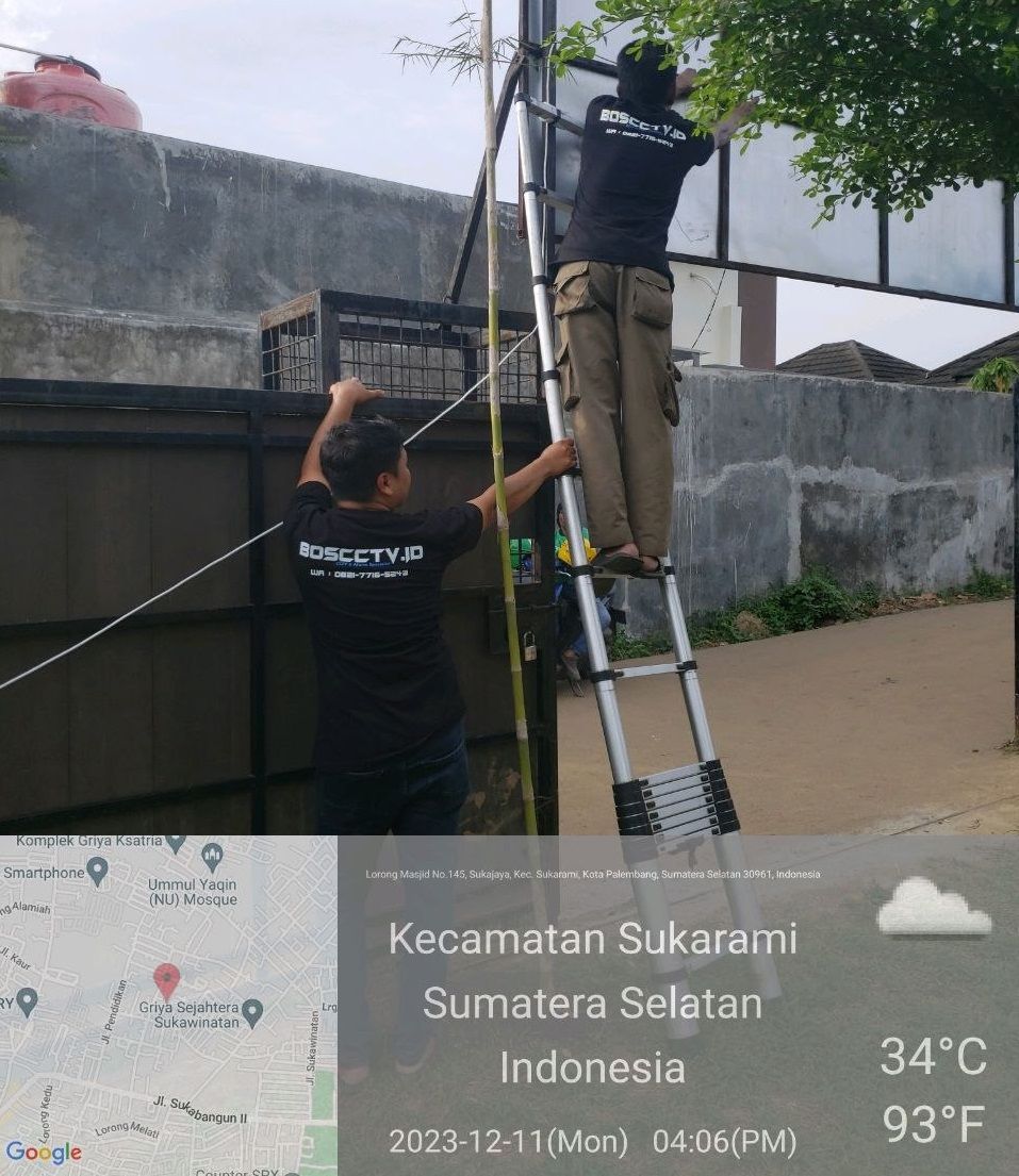 Instalasi CCTV Area Industri