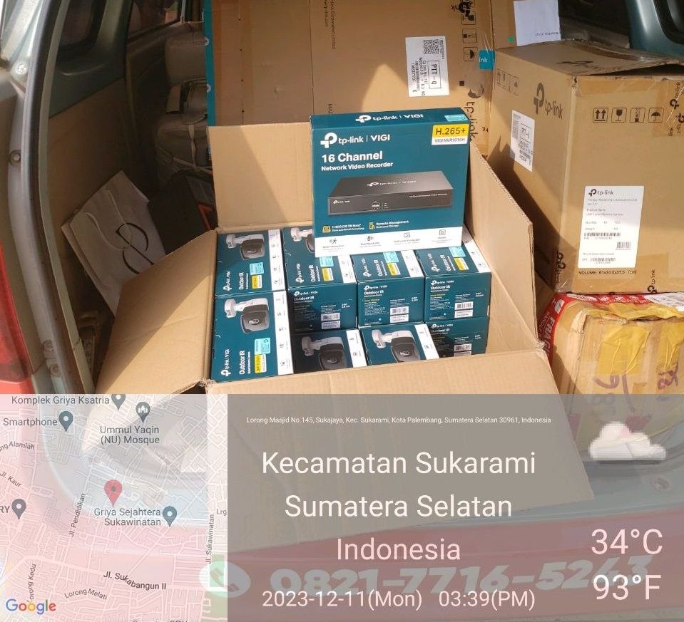 Jasa CCTV Tambang Palembang