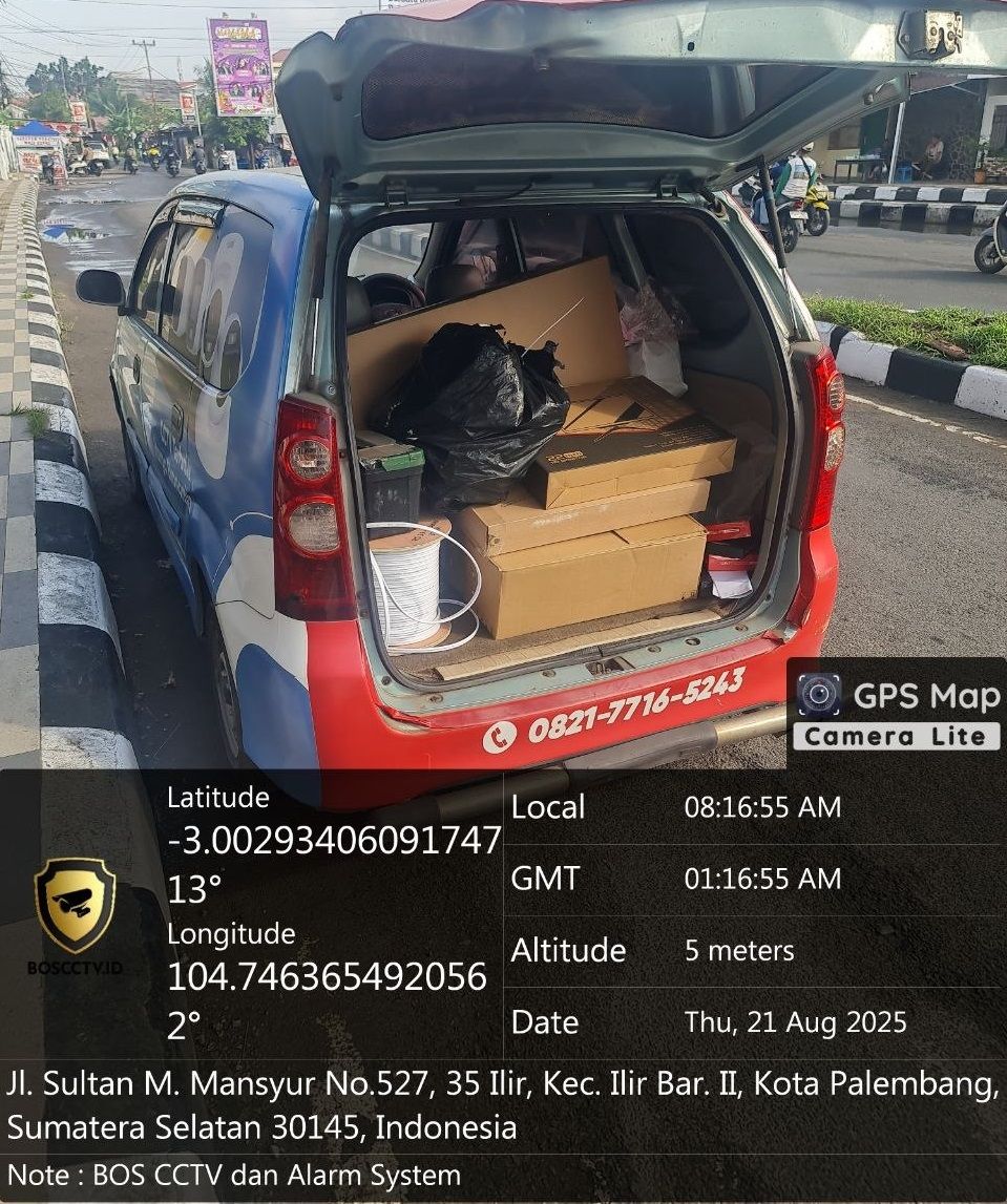Hasil Pemasangan CCTV HighScope Palembang