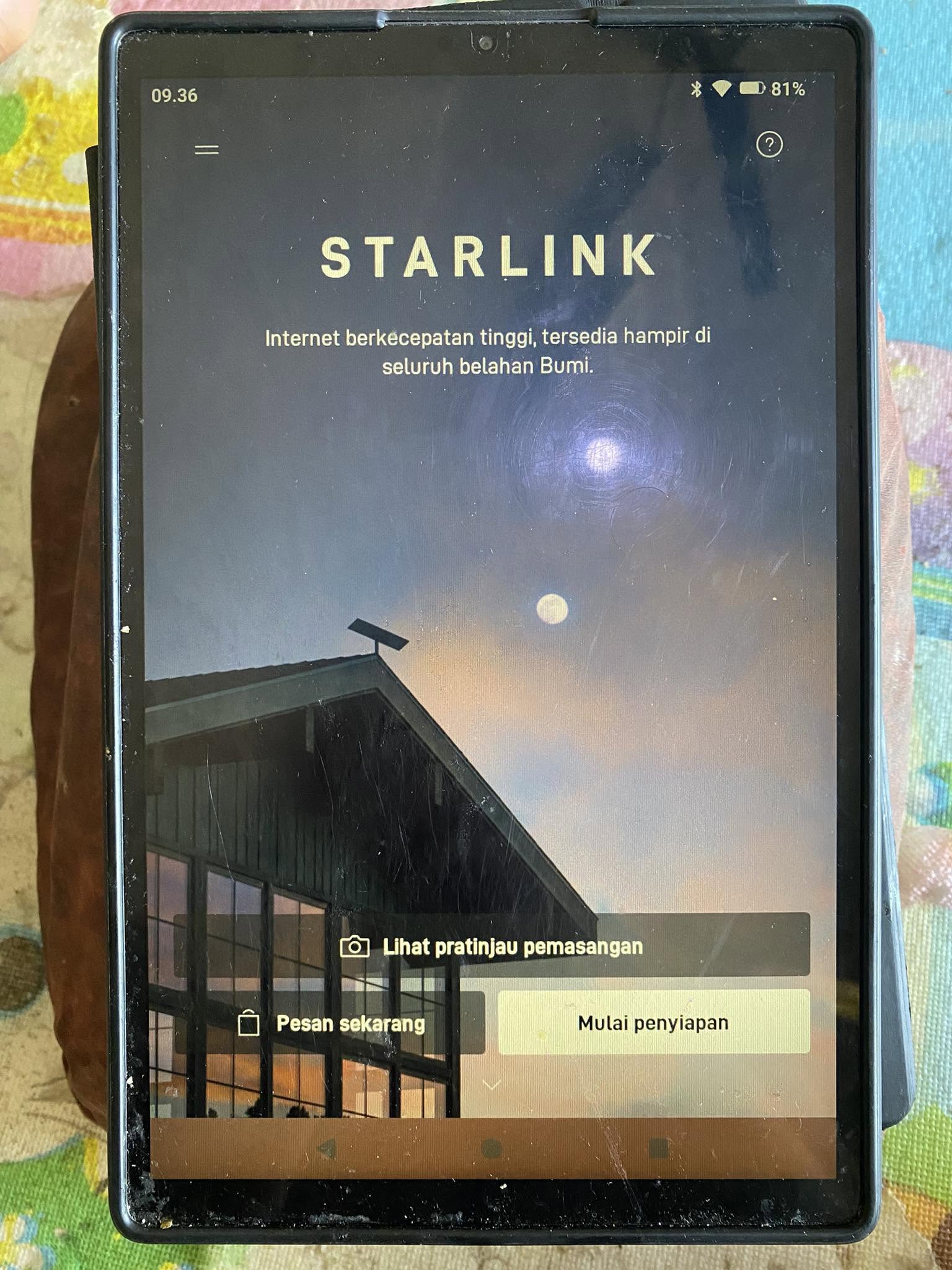 Starlink untuk Gudang