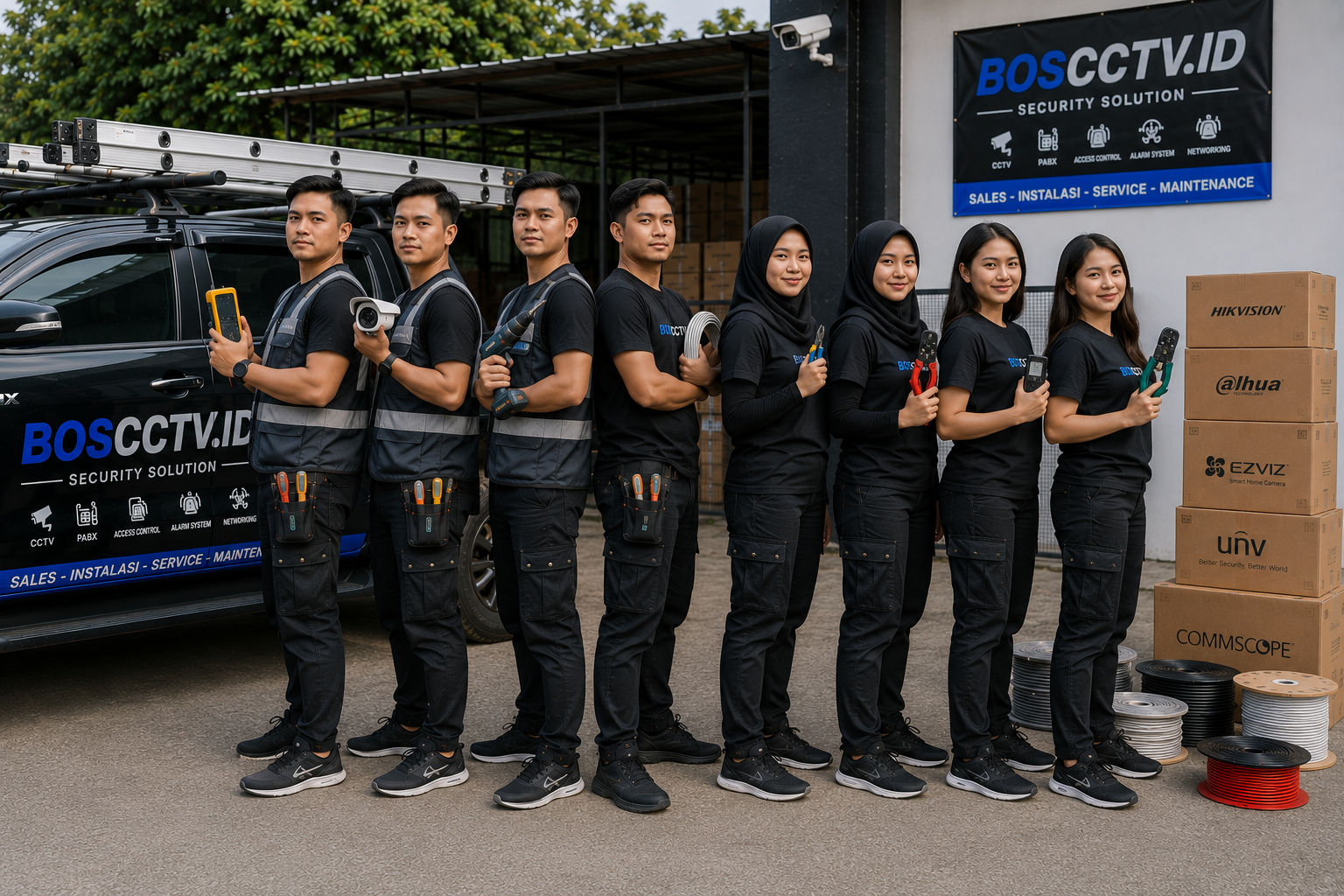 Instalasi CCTV Profesional