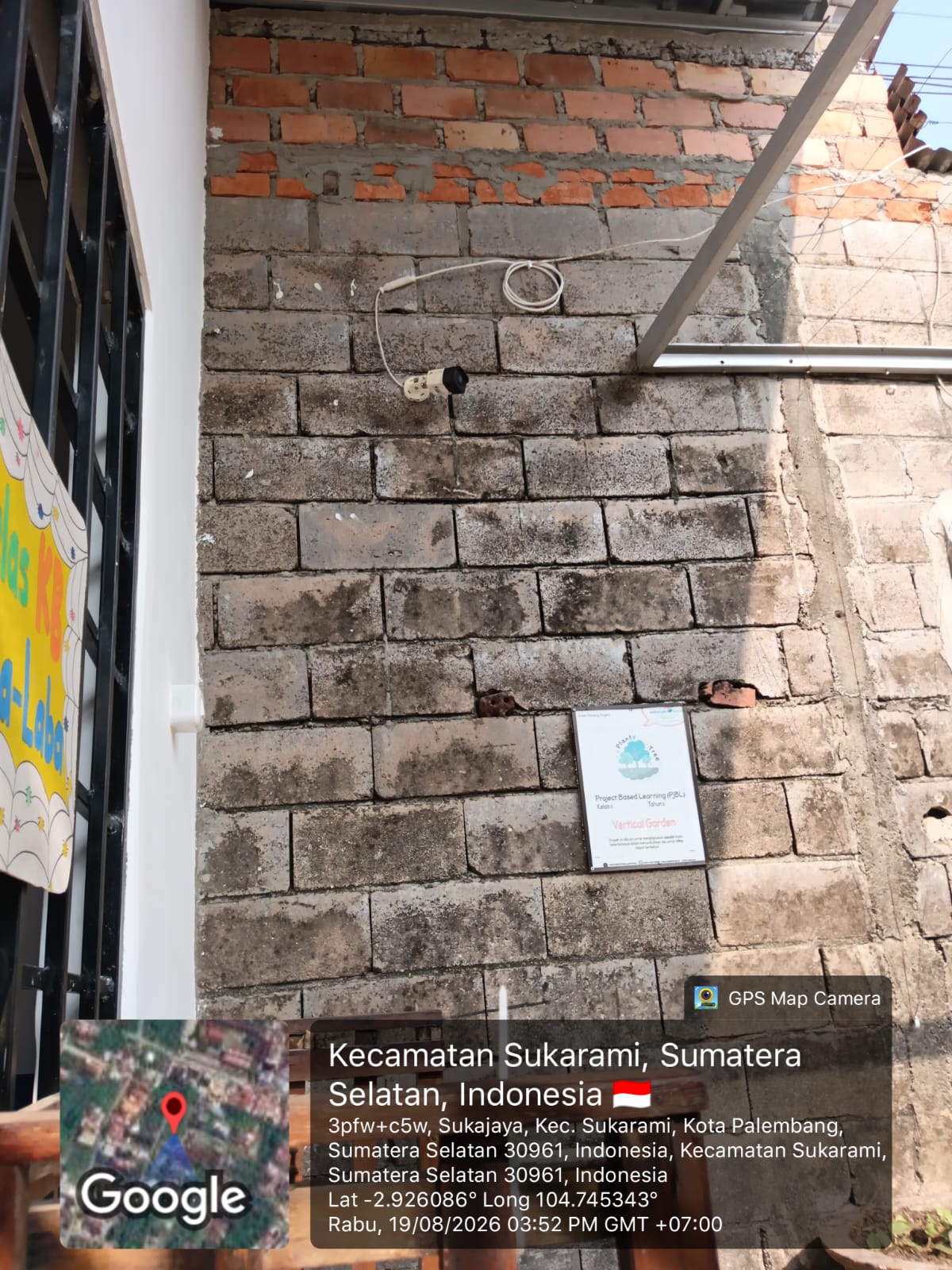Pemeriksaan Power Kamera CCTV di Sekolah Alam Indonesia Palembang