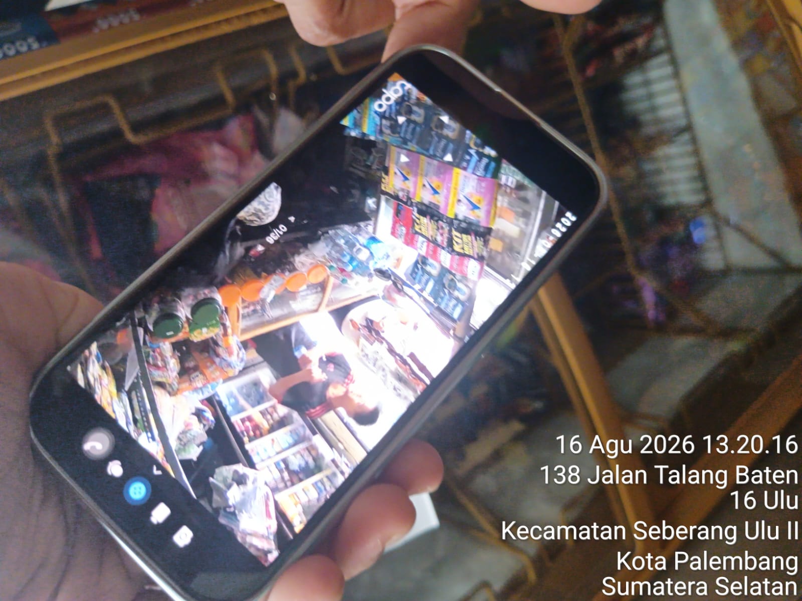 Monitoring Kamera Tapo melalui HP di Seberang Ulu II Palembang