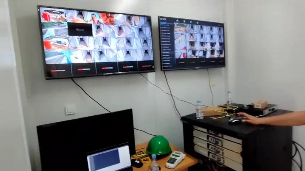 Monitoring 12 Kamera CCTV Guardian Palembang