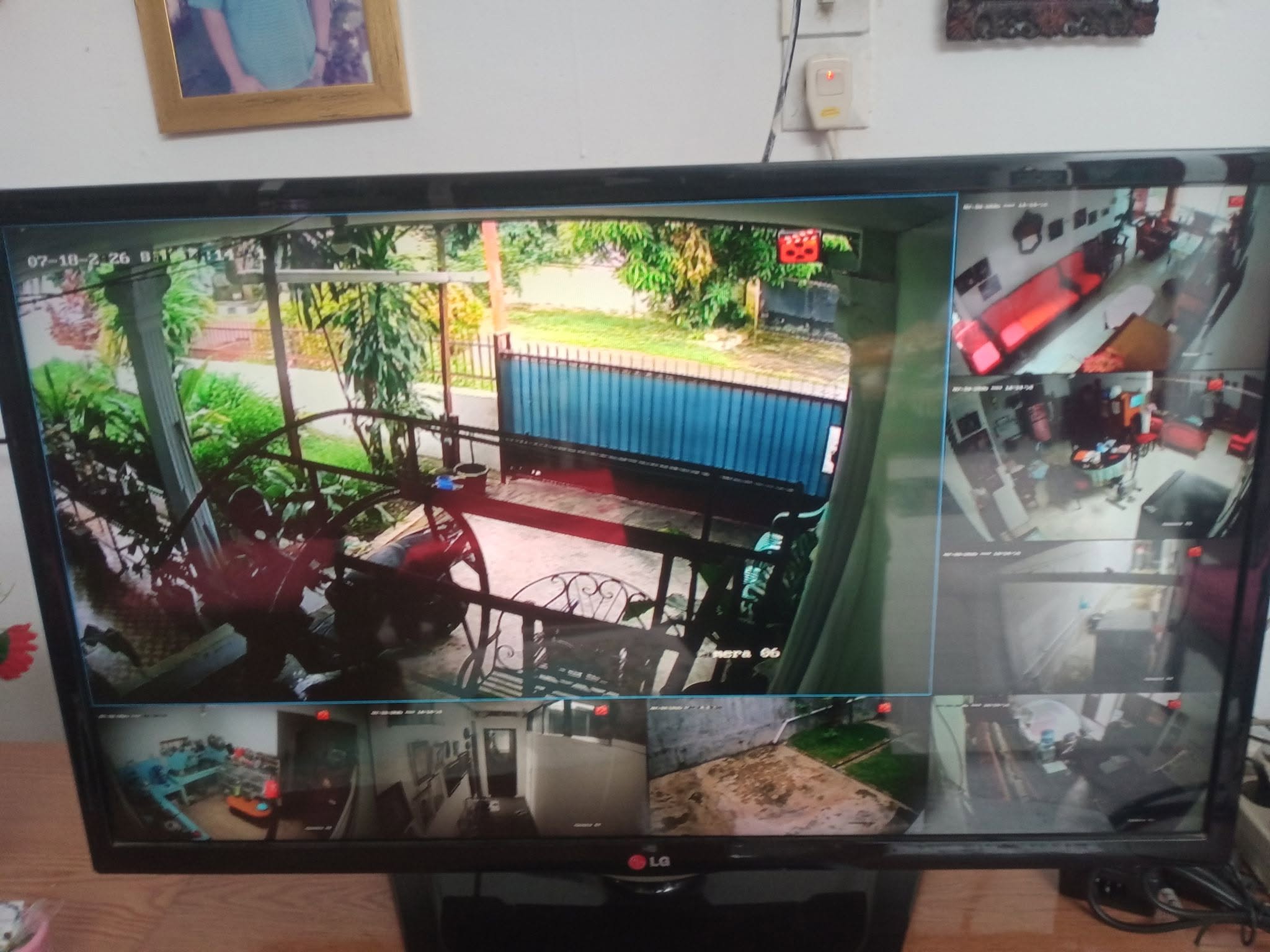 Hasil pemasangan CCTV di Lahat
