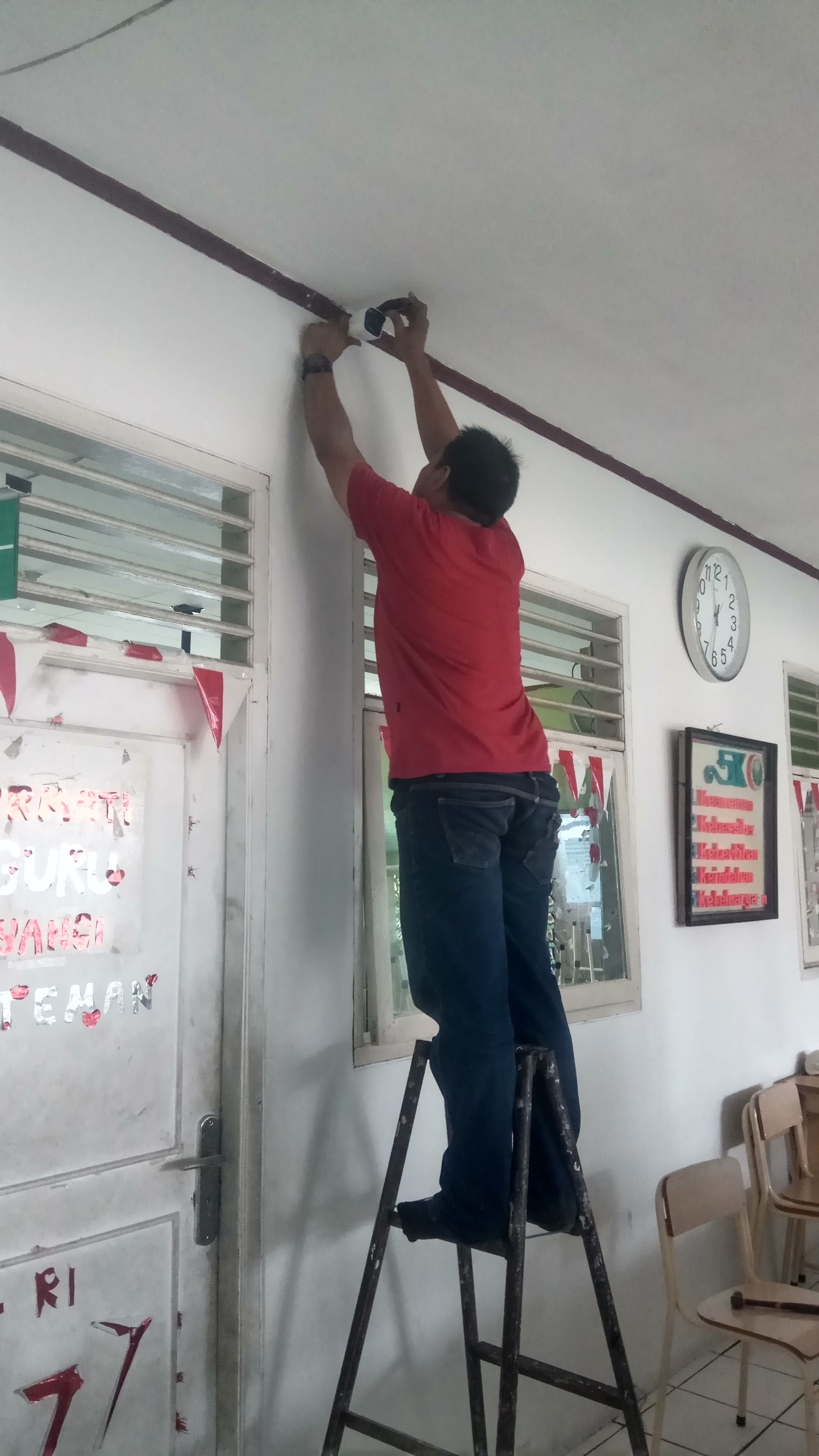 Dokumentasi instalasi CCTV Dahua Shopee Express Pemulutan
