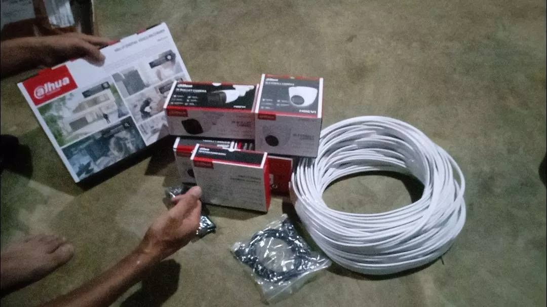 Perangkat CCTV untuk kebutuhan sistem pengawasan di Lahat