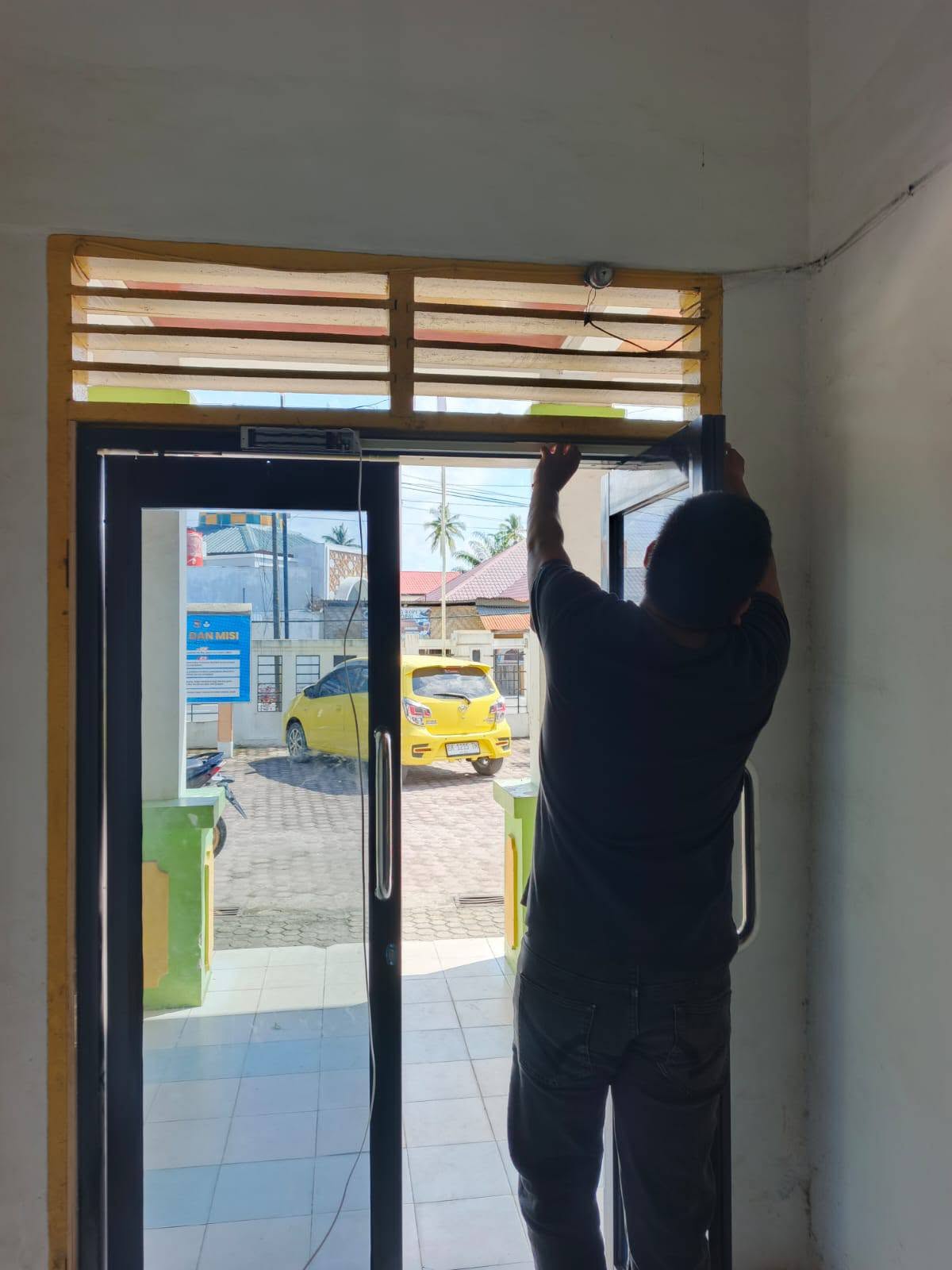 Pemasangan Smart Access Door Magnetic Lock Palembang