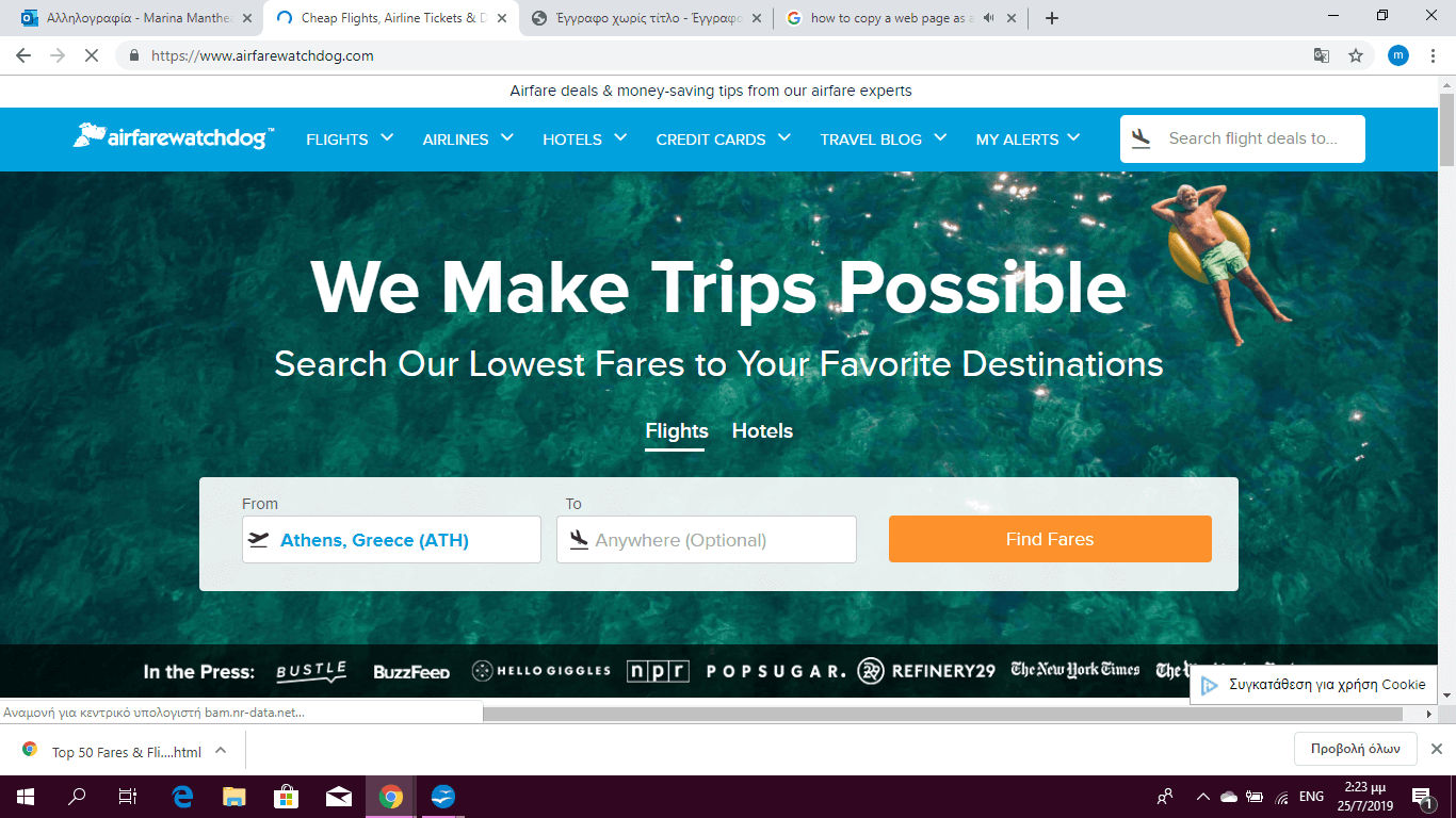 Airfarewatchdog - A Great Way to Find the Cheapest Airfare, or Not?