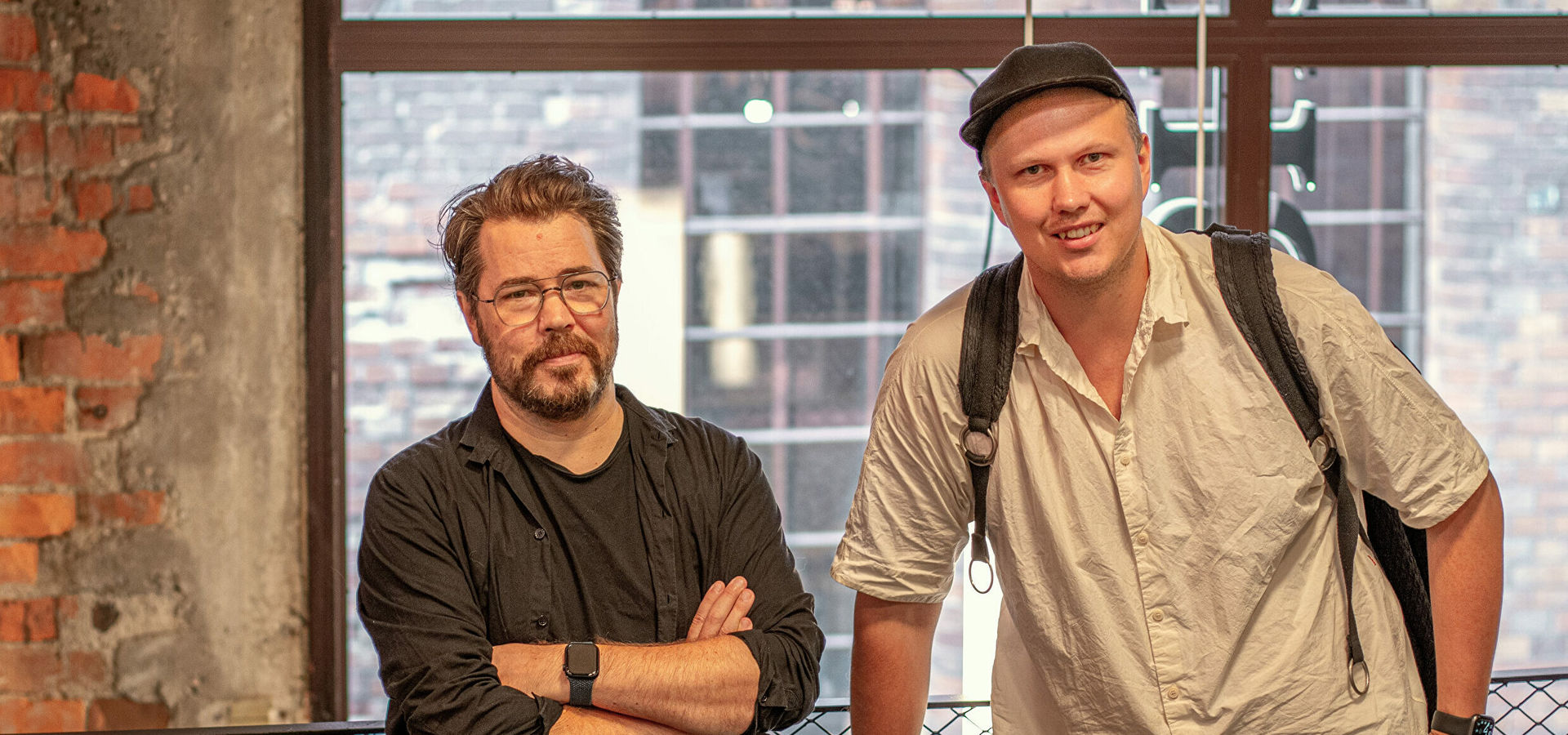 Fredrik.och.Martin.trappa