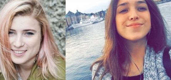 Berghs Bachelor students Charlotte Waldelof and Stephanie Picq.
