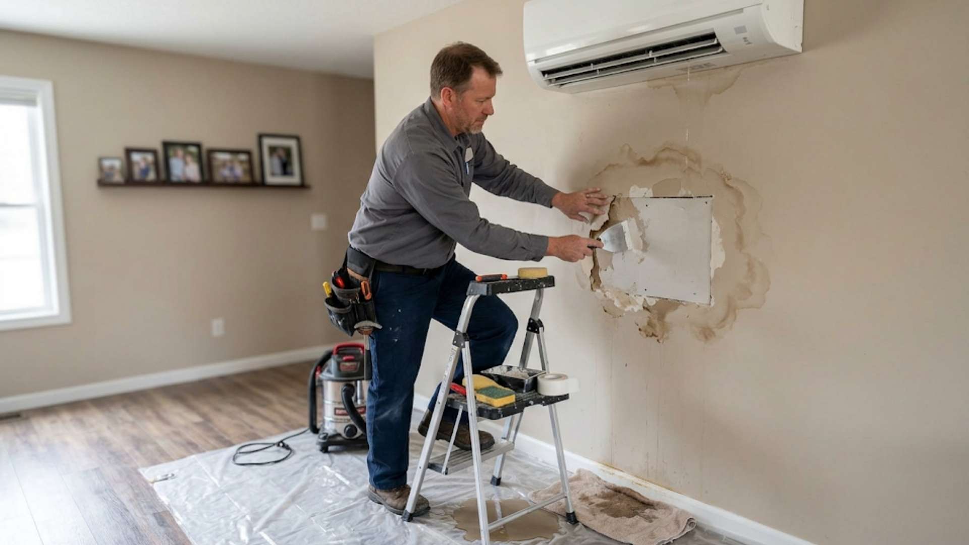 AC Leak Water Damage Repair in Erwin, SD