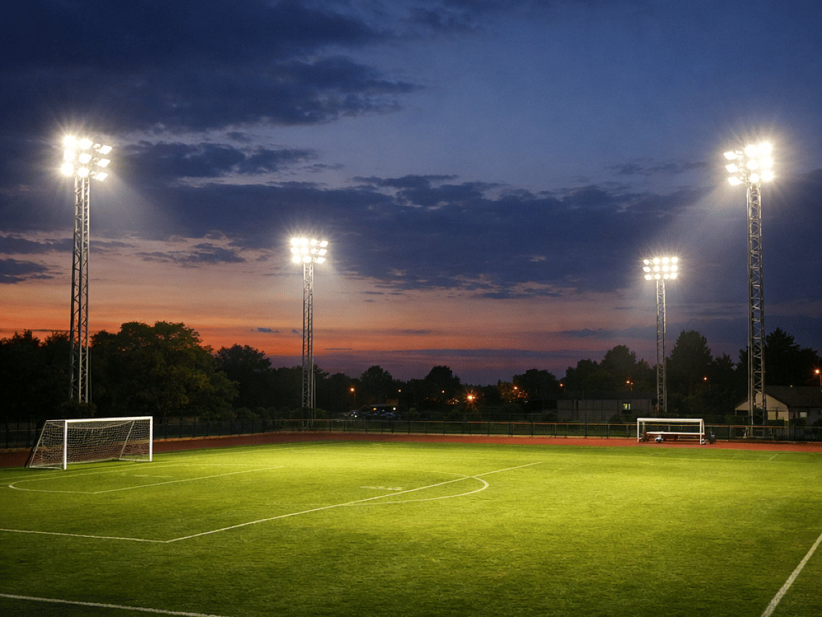Bild zum Projekt Neues Flutlicht für unseren Sportplatz