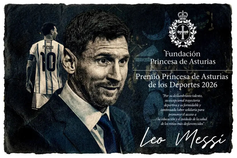 Messi premio princesa de Asturias 2026