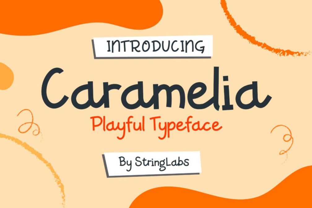 Caramelia - Playful Children Typeface