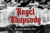 angel rhapsody font