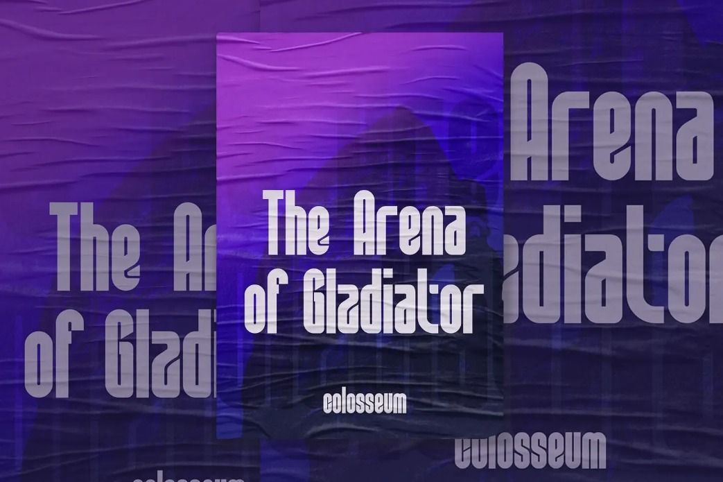 Book Cover Design Utilizing Asteroid Font