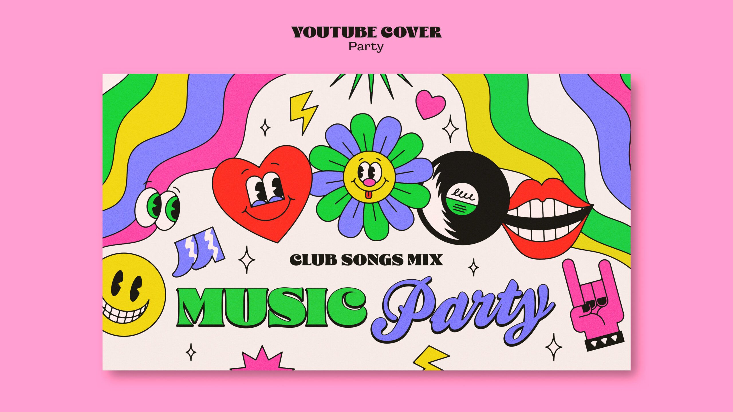 Cartoon design for 2024 Design Trend example