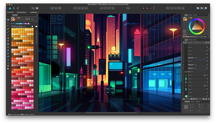 Affinity Designer Software for Beginner Graphic Design