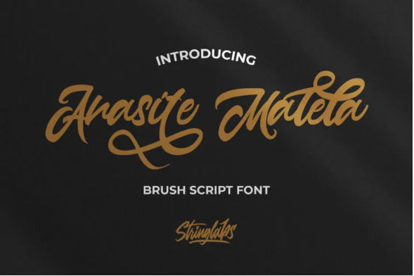 Anasite Malela Football Font