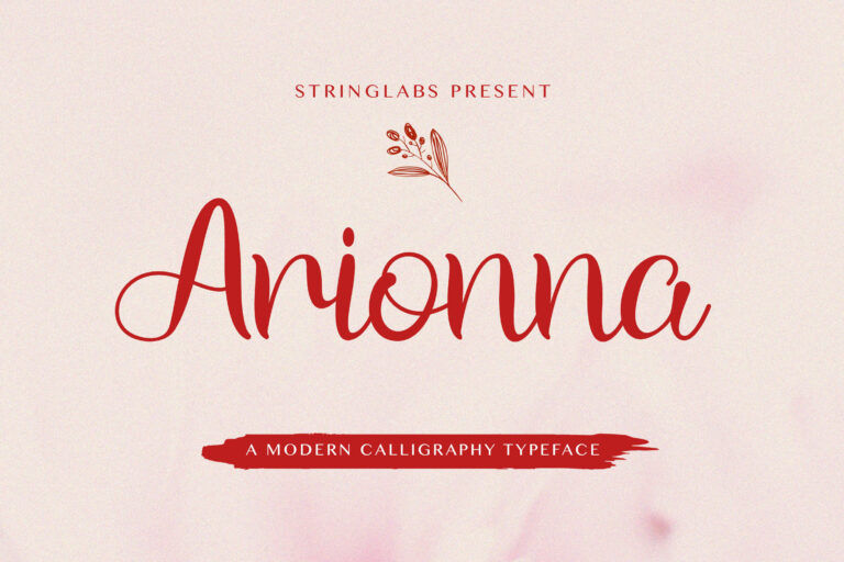 Arionna – Modern Calligraphy Font